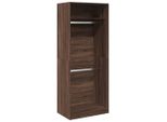 Syfax™ Armadio Rovere Marrone 80X50X200 Cm In Legno Multistrato