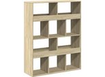 Vidaxl Divisorio Per Ambienti Rovere Sonoma 100X33X125,5 Cm Materiale A Base Di Legno