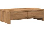 Vidaxl Supporto Per Monitor Con Cassetti In Rovere Artisan 50X27X15 Cm