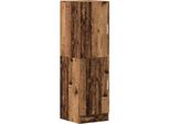 Vidaxl Armadio Da Cucina In Legno Vecchio 38X41,5X131,5 Cm Materiale A Base Di Legno