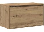 Vidaxl Panca Da Corridoio 80X40X45 Cm Materiale Artigianale A Base Di Legno Di Quercia