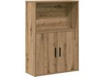 Vidaxl Libreria Artisan In Rovere 60X24X85 Cm Materiale A Base Di Legno