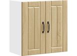 Vidaxl Parete Attrezzata Da Cucina Lucca Sonoma In Legno Di Rovere