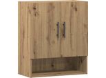 Vidaxl Armadio A Muro Rovere Artisan 60X31X70 Cm Materiale A Base Di Legno