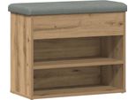 Vidaxl Panca Per Scarpe Artisan Oak 62X32X50 Cm Materiale A Base Di Legno