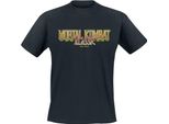 Mortal Kombat T-Shirt Uomo Logo Classico Nero M