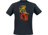 Maglietta Mortal Kombat Uomo Arcade Nero Fan-Merch, Gaming 100% Cotone Xxl