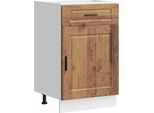 Vidaxl Base Da Cucina Porto In Legno Di Recupero, Materiale A Base Di Legno