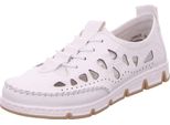 Rieker Slipper - Bianco Pelle Liscia : 39 : Taglia Normale: 39 Larghezza: Normale