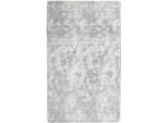 Vidaxl Tappeto Shaggy A Pelo Alto Navarra Grigio Argento 60X100 Cm Poliestere