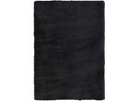 Vidaxl Tappeto Shaggy A Pelo Alto Navarra Nero 160X230 Cm Poliestere