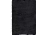 Vidaxl Tappeto Shaggy A Pelo Alto Navarra Nero 200X290 Cm Poliestere