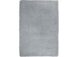 Vidaxl Tappeto Shaggy A Pelo Alto Navarra Grigio Argento 200X290 Cm Poliestere