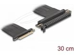 Delock Riser Karte Pci Express 3.0 X8 Stecker Zu X16 Slot Mit Kabel 30 Cm (81499)