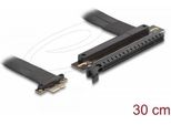 Delock Riser Karte Pci Express 3.0 X1 Stecker Zu X16 Slot Mit Kabel 30 Cm (81505)