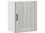Vidaxl Parete Attrezzata Da Cucina Lucca Grey Sonoma In Materiale Ligneo