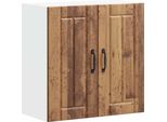 Vidaxl Parete Attrezzata Da Cucina Lucca In Legno Di Recupero, Materiale A Base Di Legno