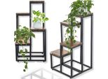 Portafiori, Scaffale Per Fiori, Piante, Vasi, Autoportante, 4 Ripiani, Soppalco