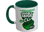 Threadless - Tazza Da Caffè "Gnarly Nugs"", Colorata PM9993 (Taglia Unica) (Verde)"