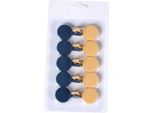 10Pcs Piccolo Gancio Adesivo Forte Autoadesivo Punzonatura Libera Gancio Di Montaggio A Parete Per Camera Da Letto Cucina Bagno