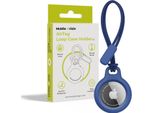 Cover Protettiva / Portachiavi Per Apple Airtag, Mobile Origin Airtag Loop Case A1 Per Apple Airtag, Blu