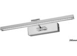 Lampada Da Parete Sopra Lo Specchio / Quadro Led 5W Cromo Protezione Per Quadri 3640 Rabalux