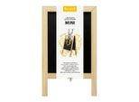 Securit SBS-B-MNI Securit Lavagna Da Tavolo Mini Tappo Cliente, Faggio