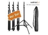 Walimex WT-806 Treppiede Per Lampade 256Cm Set Di 4