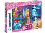 Clementoni 104Pcs. Puzzle 3D Princess 20609