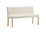 Panca 140 Cm In Velluto Crema, 288577 Hangarstore.Cz