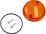 Tappo Degli Indicatori Di Direzione Posteriori, Rotondo, Arancione Incl. Guarnizione In Gomma + Viti - Simson S50, S51, S70, SR50, SR80 - Mz Etz, Ts