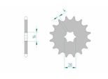 Pignone Anteriore Standard Afam In Acciaio 30100 - 420