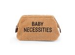 Childhome Borsa Da Toilette Baby Necessities Teddy Beige