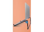R-GO Tools Supporto Per Laptop R-Go Tools R-Go Steel Travel, Ergonomico E Pieghevole, Adatto Per Laptop Da 10-22 Pollici, Nero