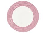 Piatto In Porcellana Alice Dusty Rose