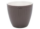 Greengate Latte Cup Becher Alice Braun Everyday Geschirr Dark Chocolate 300 Ml