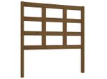 Vidaxl Testiera Marrone Miele 95,5X4X100 Cm In Legno Di Pino Massiccio