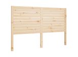 Vidaxl Testiera 206X4X100 Cm In Legno Di Pino Massiccio