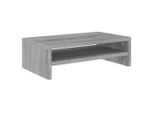 Supporto Per Monitor Grey Sonoma 42X24X13 Cm Materiale A Base Di Legno