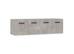 Vidaxl Armadi A Muro 2 Pz. Grigio Cemento 80X35X36,5 Cm Materiale A Base Di Legno