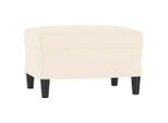 Sgabello Crema 60X50X41 Cm In Velluto