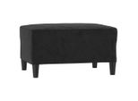 Sgabello Nero 70X55X41 Cm In Velluto