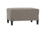 Sgabello Grigio Chiaro 70X55X41 Cm In Velluto