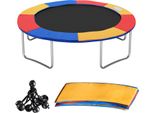 Copertura Per Bordo Trampolino Jopassy, Accessori Per Trampolino, Copertura Per Molle, Protezione Per Bordo, Tappetino Di Sicurezza, Resistente Ai Raggi Uv, Colorato, Ø 244 Cm