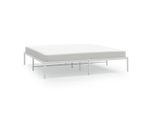 Vidaxl Struttura Letto In Metallo Bianco 180X200 Cm