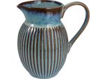 Brocca In Porcellana Alice Oyster Blue Grande