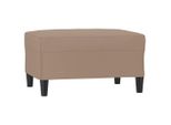 Sgabello Cappuccino-Marrone 70X55X41 Cm In Pelle Finta