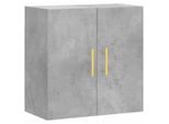 Vidaxl Armadio A Muro Grigio Cemento 60X31X60 Cm Materiale A Base Di Legno