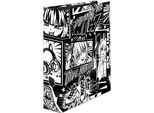 Falken 21002200F Falken Manga Black And White Motivordner 8,0 Cm Din A4