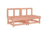 Divani Da Giardino 2 Pezzi. Legno Massiccio Di Abete Douglas